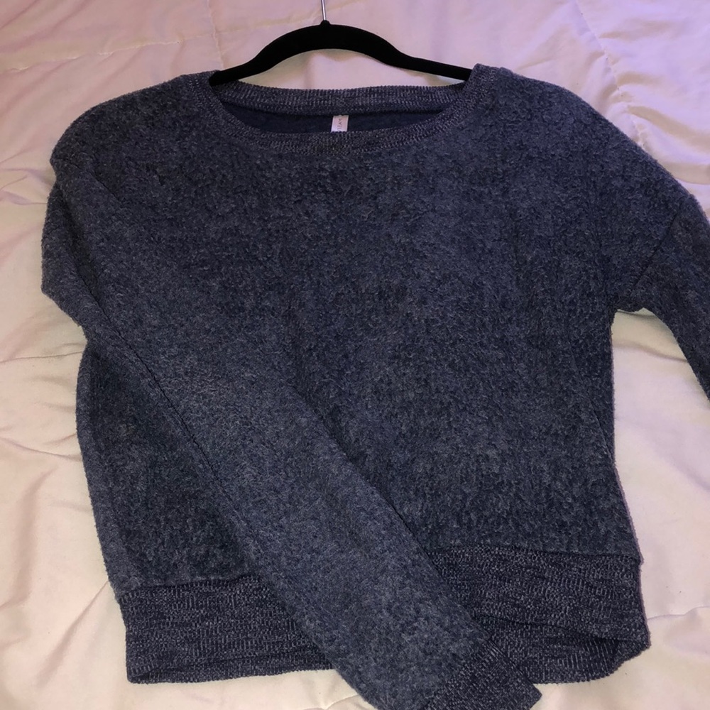 Blue sweater
